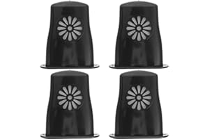 Beavorty 4pcs Portable Acoustic Guitar Humidifiers for Sound Hole Moisture Maintenance, Universal Plastic