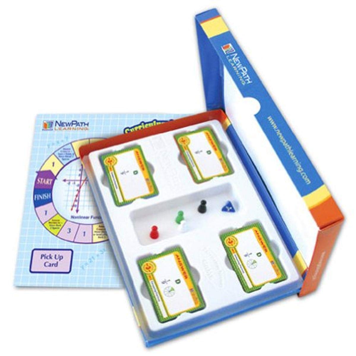 NewPath Learning - 23-6402 Algebra Skills Curriculum Mastery Game, Grade 6-10, Study-Group Pack