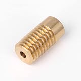 CNBTR Yellow Brass Gear Shaft 6mm Hole 31mm Outer Dia 60T Gear Wheel 0.5 Modulus view 8