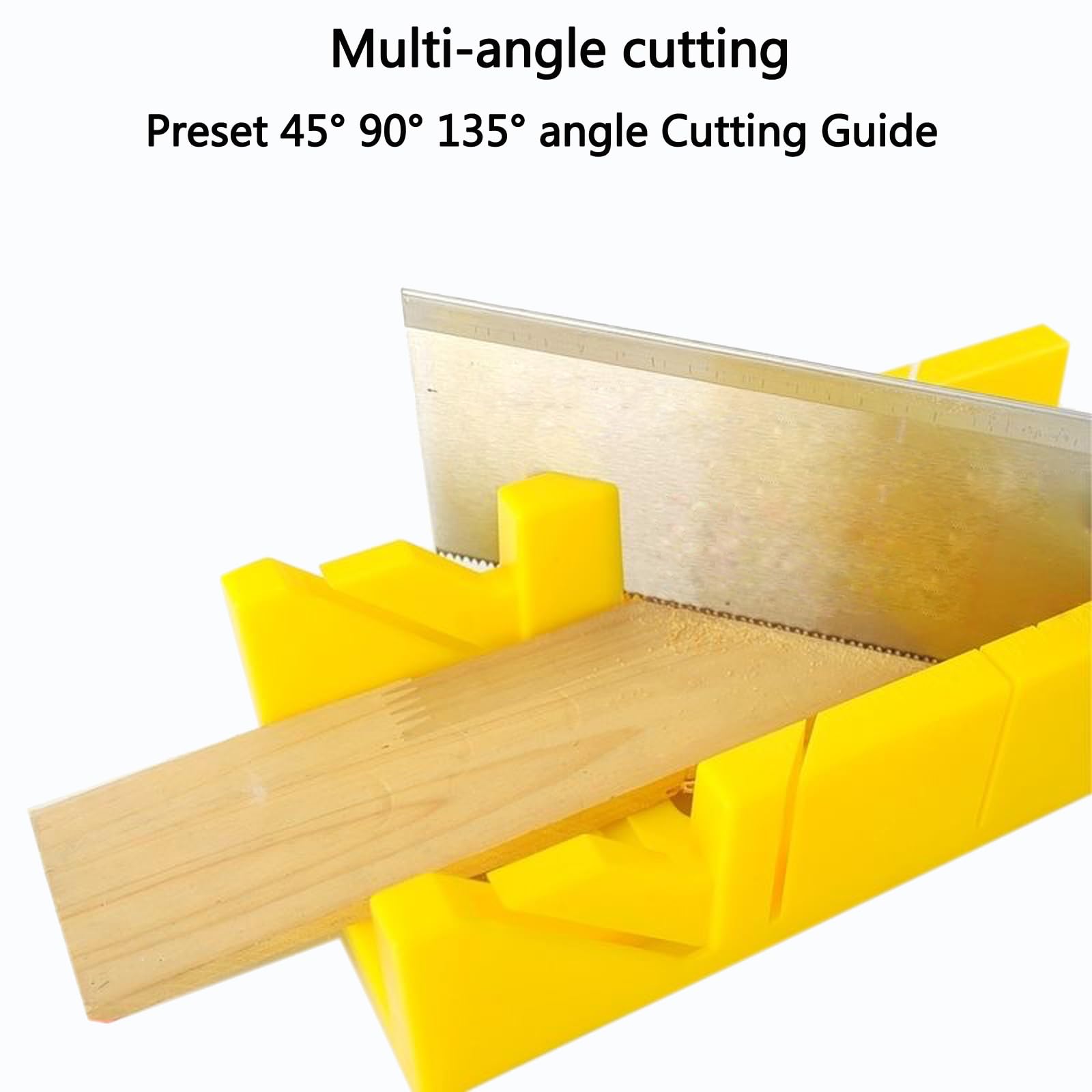 Mua Mitre Box and Saw Set for Wood, Gypsum – Miter Box with 45° & 90 ...