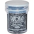 Wow Embossing Powder 15ml, Black Twinkle
