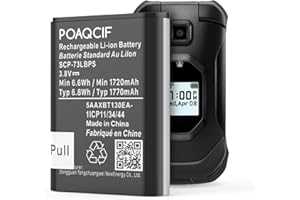 POAQCIF SCP-73LBPS Battery Replacement for Kyocera DuraXV Extreme E4810 Verizon Flip Phone 3.8V Standard Replacement Batteries