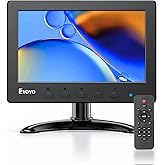 Eyoyo Mini Monitor 7 Inch Small HDMI Monitor 1024x600 LCD Screen Display HDMI AV VGA BNC USB Input for NVR CCTV Security Camera Computer PC Laptop Video Switcher Raspbery Pi