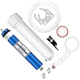 MOPUEHEL 150 GPD RO Membrane Housing Set, Reverse Osmosis Filter Replacement Kit, RO Membrane Housing Set for DIY RO Water Sy