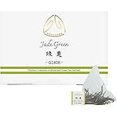 GTGLOTRA Full-Leaf Loose Green Tea, 24 Pyramid Bags(4 Pack), 100% Natural No Additives, Caffeine Alternative to Coffee, Easy Brew, Biodegradable Tea Whole Leaf Tea Sampler,, Family Size, Suitable for Gifts, Office Reception