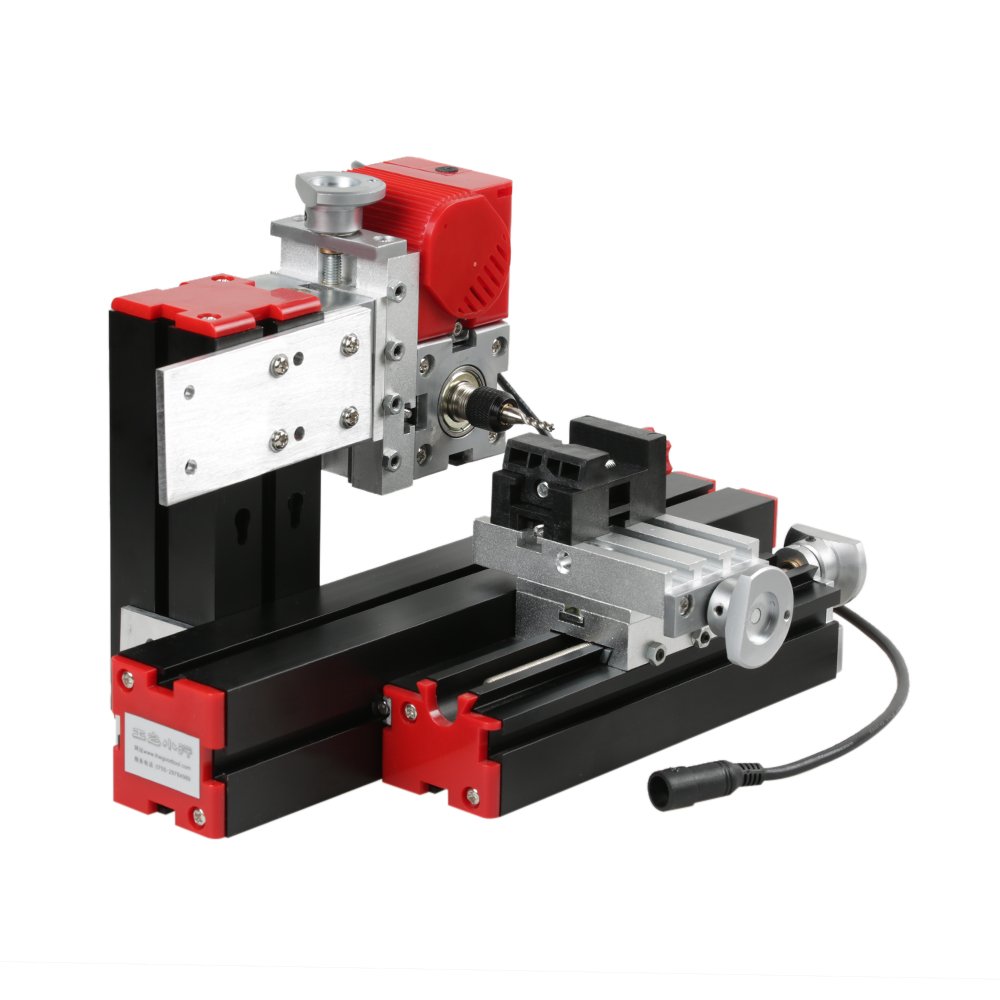 KKmoon Mini DIY 6 In 1 Drehmaschine Aus Aluminiumlegierung