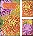 Entertaining with Caspari Bridge Playing Cards Gift Set, Jumbo Type, Chrysanthemums