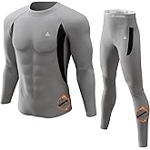 CL convallaria Thermal Underwear Long Johns Set Mens Winter Gift Hunting Gear Sport Base Layer Bottom Top