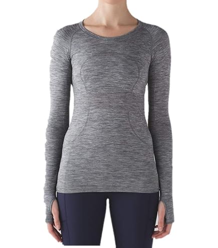 Amazon.com: Lululemon Swiftly Tech Long Sleeve Crew (Slate, 10