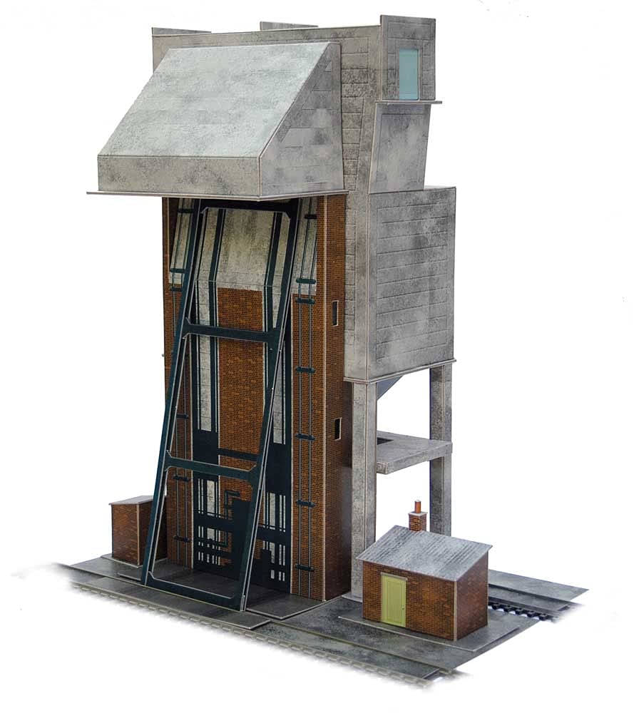 Superquick Coaling Tower - 1/72 OO/HO - Card Model Kit