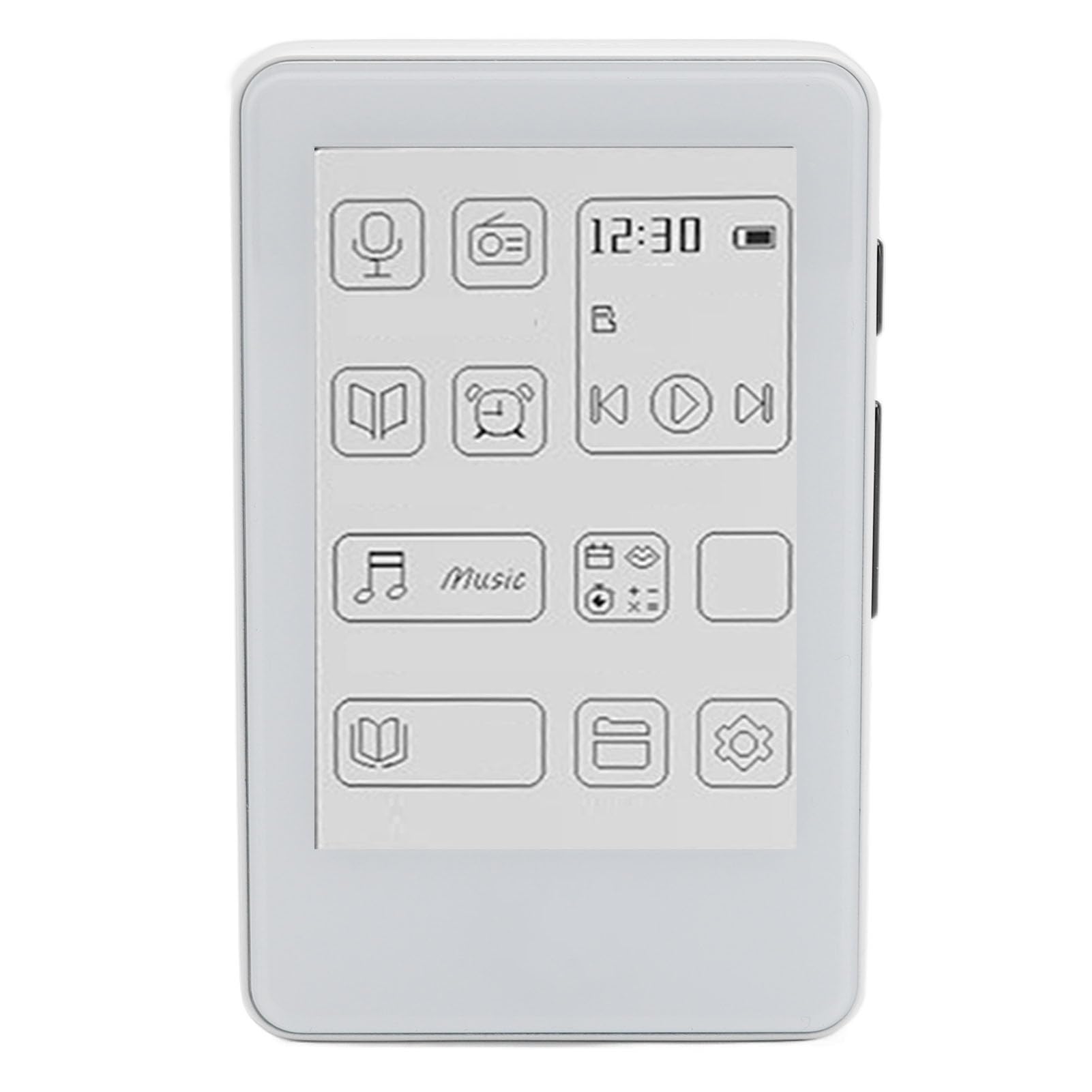 Photo 1 of 2.7 Inch MP3 Player, Bluetooth 5.0 HiFi Music Player with Eye Protect Screen, USB C Charging, Portable E Book Reader for Travel, Outdoor, Home, White