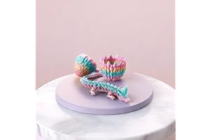 CRIEBEO Dragon Eggs,3D Dragon Eggs with Dragon Inside,3D Printed Dragon Egg,Mystery Dragon Egg Gifts for Easter Basket Stuffers