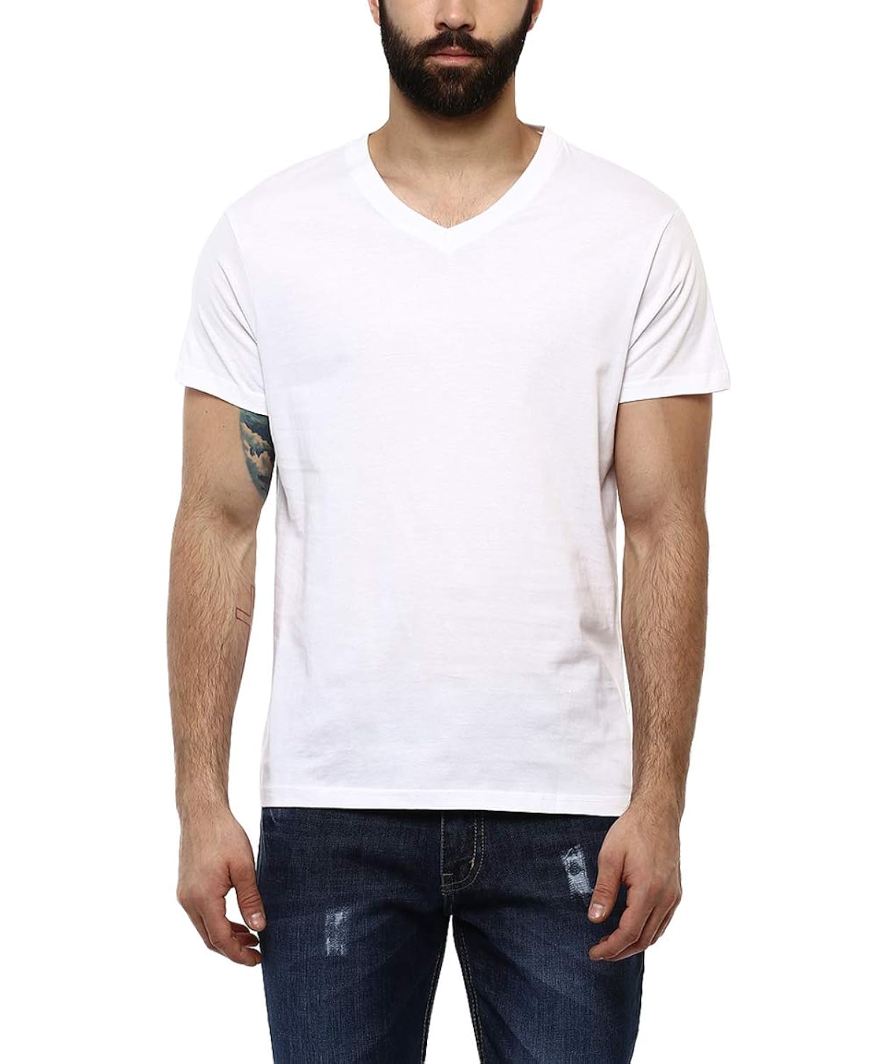 aventura outfitters men's cotton and polyester blend combo of 4 t-shirts