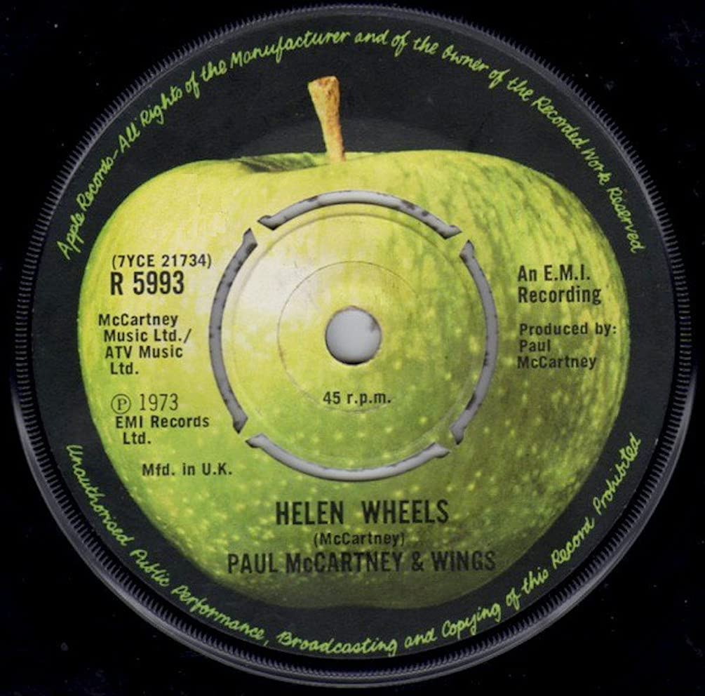 Paul McCartney and Wings Helen Wheels 1st Music
