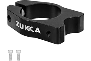 WEEROCK Bike Seat Clamp 31.8mm/ 1.25 inch with Installation Holes for Bicycle Rear Rack Bike Cargo Rack Aluminium Alloy Seat 