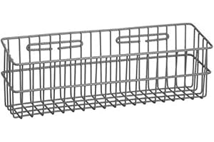 OLD MODERN HANDICRAFTS R&B Wire 2250 19.5 in. L x 6 in. W x 4.5 in. D Metal Medical Storage Basket