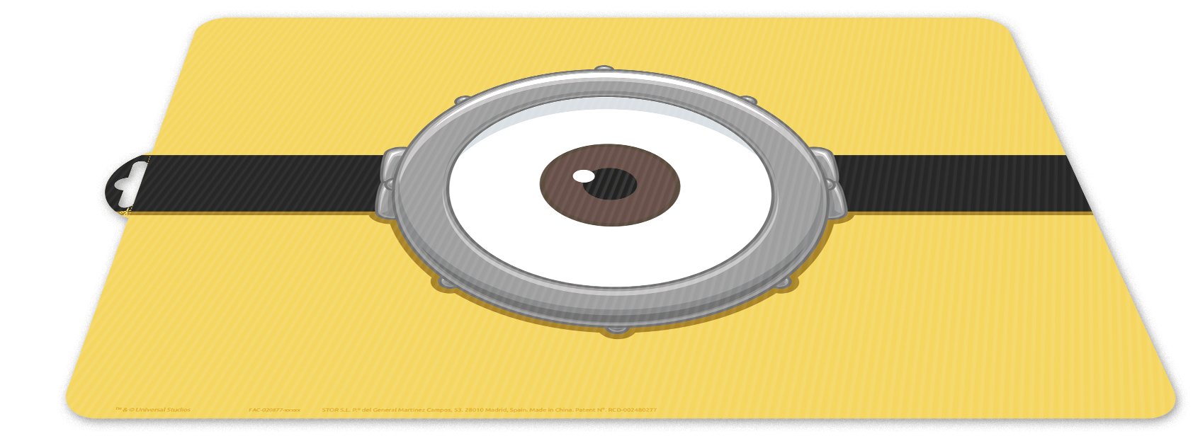 MINIONS 0427, Character GRU 3 Me Favorite Placemat; Dimensions 43 x 29 cm; Reusable plastic product; bpa free. — image 1