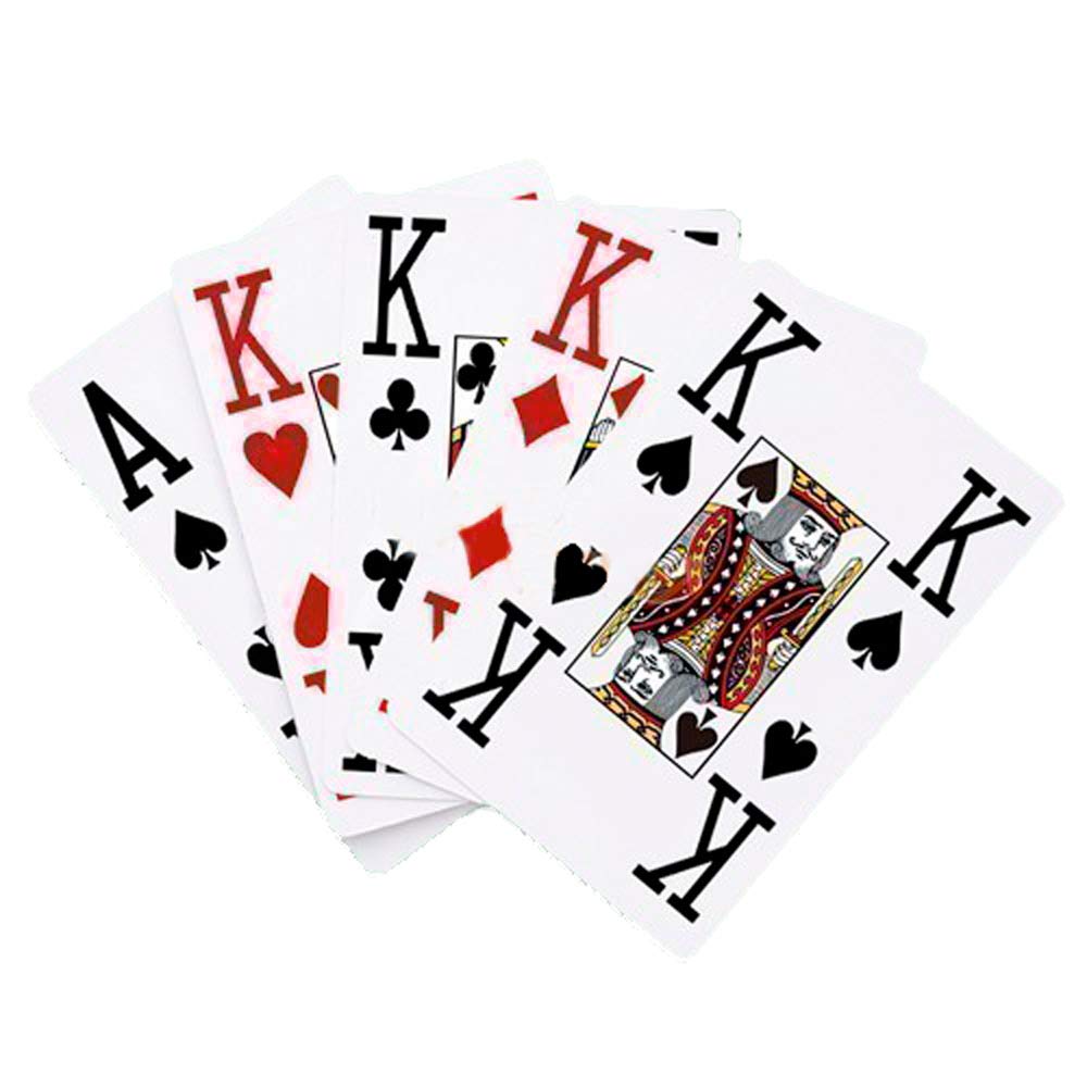 Mobiclinic, Giant Deck of Cards, Jumbo Giant Cards, French Deck of cards, 56 Cards, Major Size