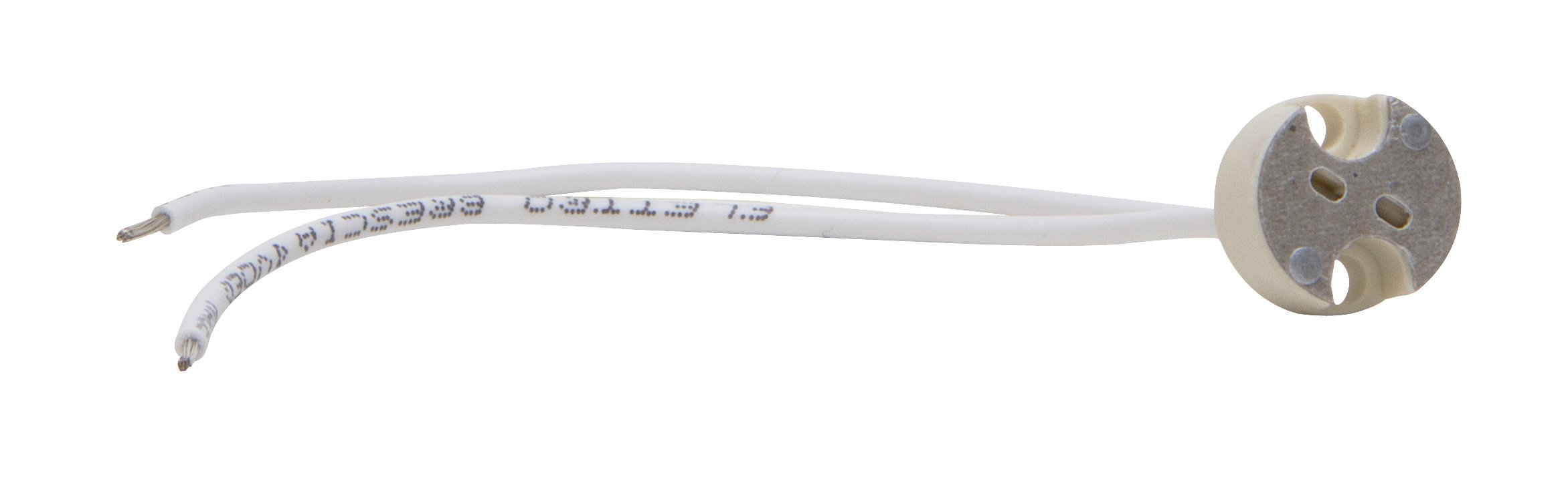 Kopp Low Voltage Halogen Fitting Universal G4 GX 5.3 GY 6.35, Pack of 2, White, 216201082