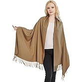 Ciormis Pashmina Scarf for Women, Soft Pashminas Shawls and Wraps for Evening Dresses, Wedding Bride Bridesmaid Shawls Scarf
