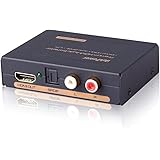 iArkPower HDMI Audio Extractor Splitter HDMI to HDMI + Optical + RCA L/R Stereo Audio Out Supports 3D, 1080P(50/60HZ)