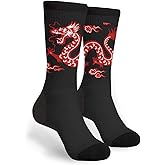 Dragon Chinese King Symbol Men & Women Cool Funny Sport Novelty Crew Tube Socks