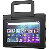 Amazon Kid-Friendly Case for Fire 7 tablet (Only compatible with 9th generation tablet, 2019 release), Black