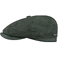 Stetson Hatteras Goat Suede Flat Cap Men | Made in Germany