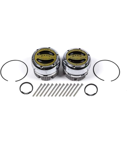 Warn 9790 Locking Hubs – 19 Spline Internal Mount, Set Of 2, Manual