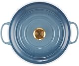 Le Creuset Signature Chambray Cast Iron Round Casserole 28 cm 6.7 L view 4