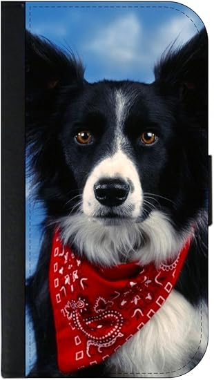 Border Collie in a Bandana Phone Case 