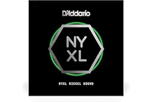 D'Addario NYXL Nickel Wound Electric Guitar Single String, .062