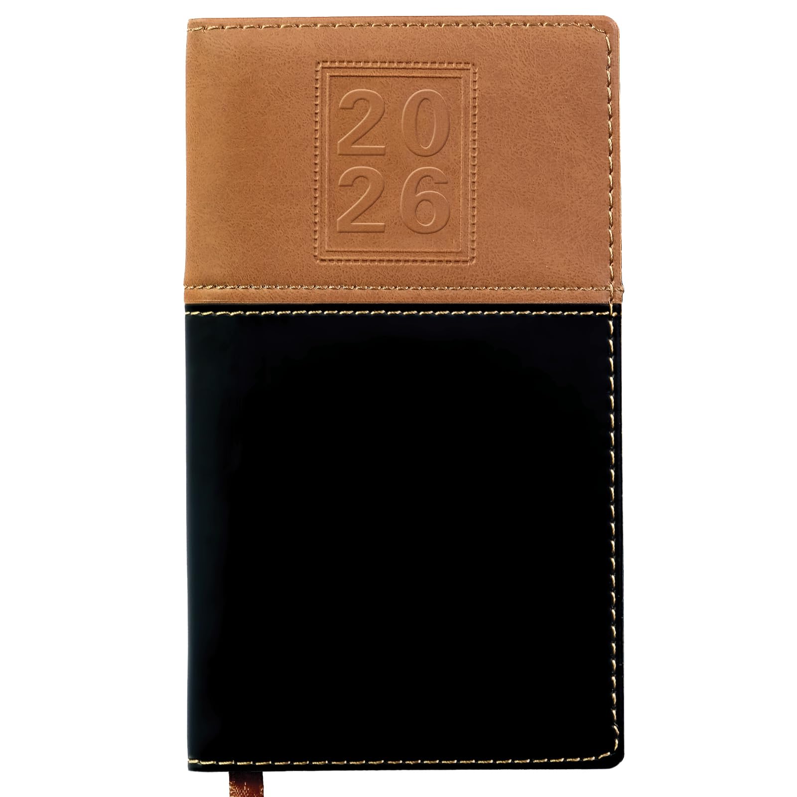 Photo 1 of *USED*
2026 Pocket Planner/Pocket Calendar, 3.5"x6": Includes 14 Months (November 2025 - December 2026) / 2026 Weekly Planner/Weekly Agenda/Monthly Calendar Organizer (Brown/Black)