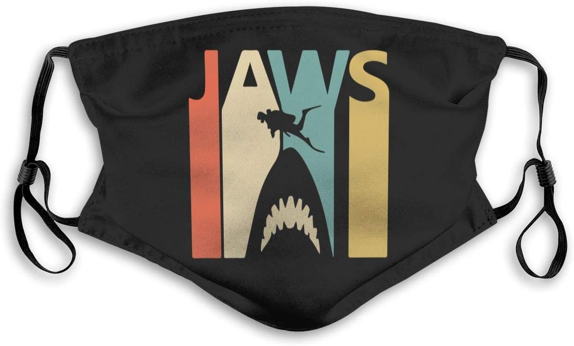 LAMUCH Men Women Chicago Police Logo Mouth Face Masks M-Shaped Nose Clip Mask