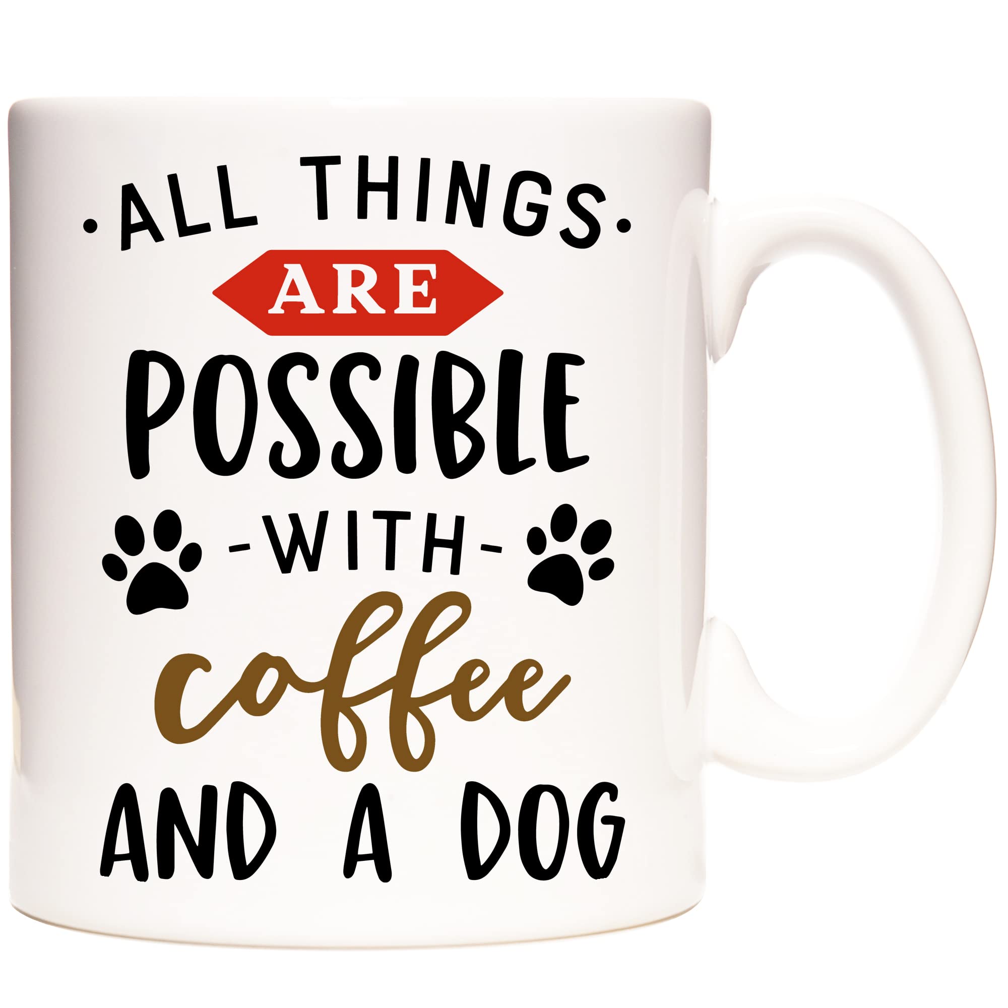 11OZ Coffee and a Dog Mug for Tea or Coffee