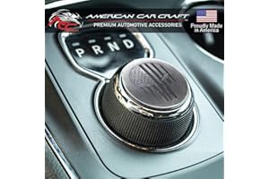 American Car Craft Dial Shifter Trim Plates Etched Patriot Skull Brushed Stainless Steel