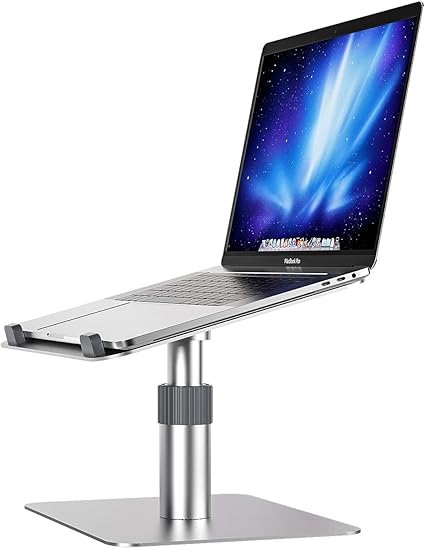 Newaner Support Pour Ordinateur Rehausseur Aluminum Reglable En Hauteur Rotatif A 360 Bureau Ventile Pc Portable Laptop Stand Compatible Avec Notebook 10 16pouce Y Compris Macbook Pro Air Surface Amazon Fr Informatique