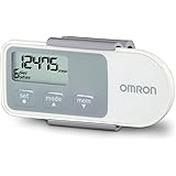 Omron Tri-Axis Alvita Pedometer - Step and Activity Tracker - White, HJ-320