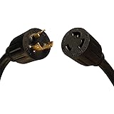 Tripp Lite Heavy-Duty Power Extension Cord 30A, 10AWG (NEMA L6-30P to NEMA L6-30R) 8-ft.(P041-008)