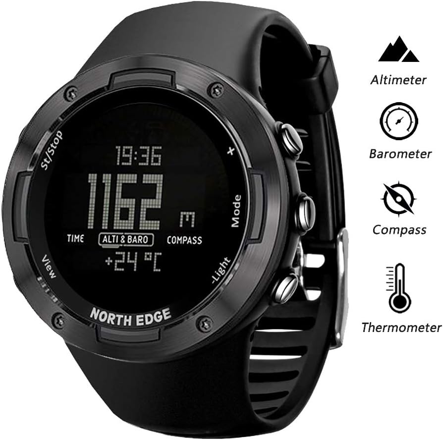 Amazon.com : OOLIFENG Mens Sport Watch with Compass ...