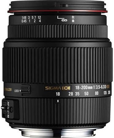 Amazon Sigma 高倍率ズームレンズ 18 0mm F3 5 6 3iidc Os Hsm キヤノン用 Aps C専用 カメラ用交換レンズ 通販