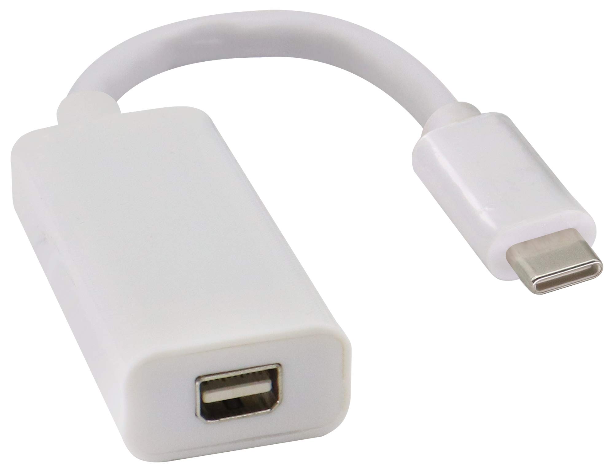 zdyCGTime usb c to mini dp/Displayport adapter cable,Type-C male to DP female Converter 4K@60HZ,USB C to DP Audio and Video Braided Cable,Compatible with MacBook Pro and USB-C Phone Tablet.(1Pack)