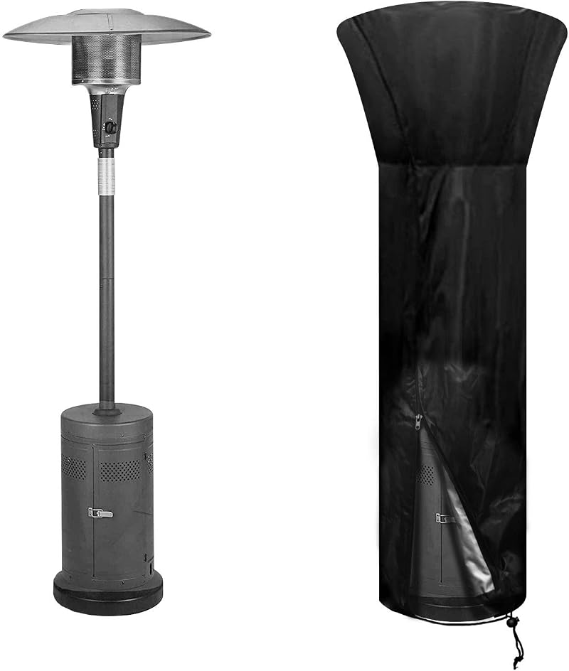 Senders Patio Heater Cover 210D Oxford Waterproof Windproof 226x85x48cm