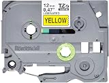 Brother TZe-631S Black on Yellow Laminated Tape 12 mm x 4 m view 3