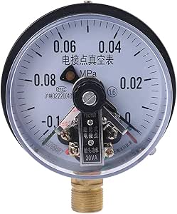 William-Lee YXC-100 - Manómetro de presión de Contacto eléctrico de 10