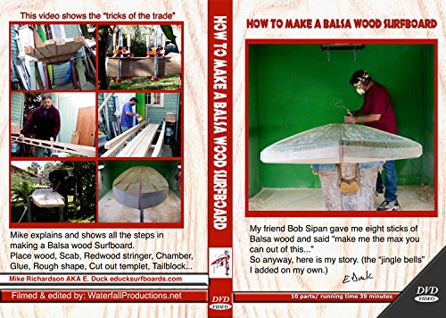How To Make A Balsa Wood Surfboard: NEW Video
