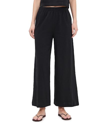 Z SUPPLY Women's Soleil Pants, Black, S at Amazon Women's Clothing
