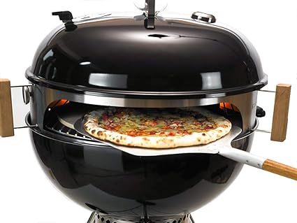 Moesta-BBQ Smokin' PizzaRing - Komplettpaket für Pizza! Backe die perfekte Pizza in deinem Kugelgrill! Erweiterbar: Rotisseri