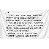 Funny Jersey Shore Tapestry Decor 3x5 Ft Letter Tapestry for Room Bedroom College Dorm Party Decoration