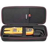 RLSOCO Hard Case for Fluke T5-600/T6-600/T6-1000 PRO/T5-1000/T6-1000 Electrical Voltage, Continuity and Current Tester | Compact Design with YKK Zipper & Scratch Protection (Case Only)